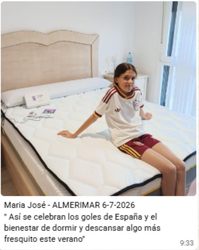 Cliente satisfecho Topper BioFamily