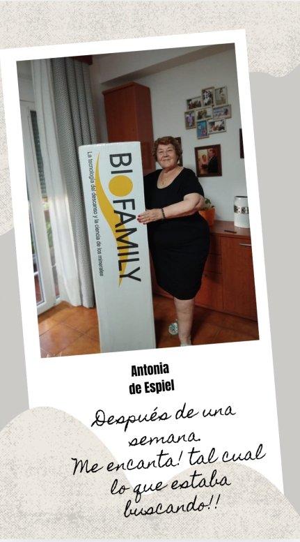 Cliente satisfecho Powerful BioFamily